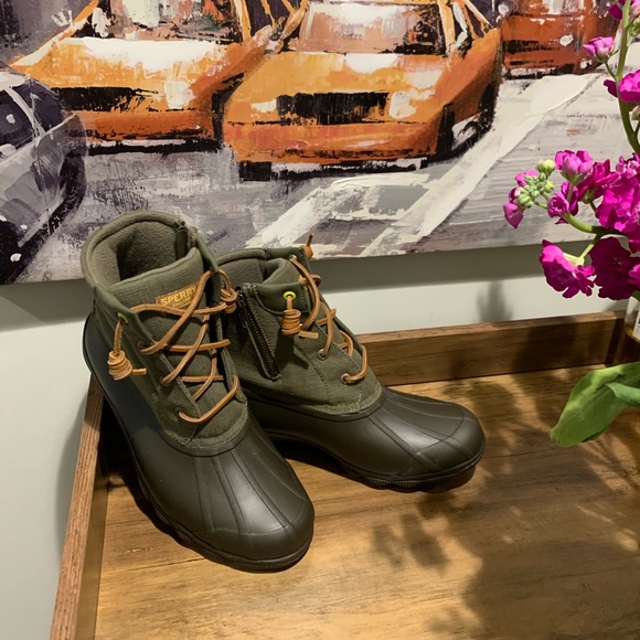 SPERRY TOP-SIDER SALTWATER DUCK BOOTS - Picture 4 of 9